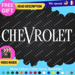 Fits 1943 Chevrolet Decal Stickers Vinyl Chevy Silverado Old Bowtie SS Tailgate - Image 15