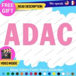 Fits ADAC Decals Stickers Vinyl German Automobile Club Deutch Car Tuning VW BMW - Image 23