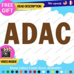 Fits ADAC Decals Stickers Vinyl German Automobile Club Deutch Car Tuning VW BMW - Image 10