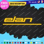 Fits Elan Skidoo Stickers Decals Vinyl Ski-doo Sled Snow  Bombardier Snowmobile.