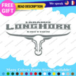 Fits LongHorn Decals Stickers Vinyl Texas Ranch Dallas Diesel Truck Laramie - Image 25
