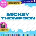 Fits MICKEY THOMPSON Decals Stickers Vinyl Tires Wheels Baja Boss Classic Rims - Image 12