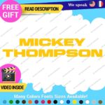 Fits MICKEY THOMPSON Decals Stickers Vinyl Tires Wheels Baja Boss Classic Rims