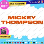 Fits MICKEY THOMPSON Decals Stickers Vinyl Tires Wheels Baja Boss Classic Rims - Image 6