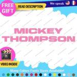 Fits MICKEY THOMPSON Decals Stickers Vinyl Tires Wheels Baja Boss Classic Rims - Image 8