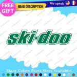 Fits Ski Doo Outline Stickers Decals Vinyl Ski-doo Team  Bombardier Snowmobile - Image 13