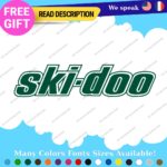 Fits Ski Doo Outline Stickers Decals Vinyl Ski-doo Team  Bombardier Snowmobile - Image 23