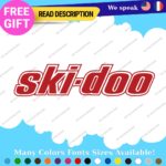 Fits Ski Doo Outline Stickers Decals Vinyl Ski-doo Team  Bombardier Snowmobile - Image 25