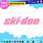 Fits Ski Doo Outline Stickers Decals Vinyl Ski-doo Team  Bombardier Snowmobile - Image 7