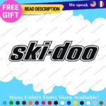 Fits Ski Doo Outline Stickers Decals Vinyl Ski-doo Team  Bombardier Snowmobile - Image 31