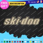 Fits Ski Doo Outline Stickers Decals Vinyl Ski-doo Team  Bombardier Snowmobile - Image 30