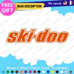 Fits Ski Doo Outline Stickers Decals Vinyl Ski-doo Team  Bombardier Snowmobile - Image 29