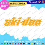 Fits Ski Doo Outline Stickers Decals Vinyl Ski-doo Team  Bombardier Snowmobile - Image 26