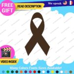 Cancer Brea Decal Stickers Vinyl Awareness FU*K  Memory JDM Woman Survivor Cure - Image 21