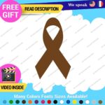 Cancer Brea Decal Stickers Vinyl Awareness FU*K  Memory JDM Woman Survivor Cure - Image 25