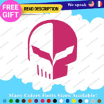 Fits Corvette Stickers Decals Vinyl Racing C7 C8 Stingray Z07 Jake Skull Sport 2 - Image 13