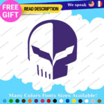 Fits Corvette Stickers Decals Vinyl Racing C7 C8 Stingray Z07 Jake Skull Sport 2 - Image 15