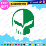 Fits Corvette Stickers Decals Vinyl Racing C7 C8 Stingray Z07 Jake Skull Sport 2 - Image 21