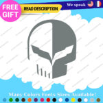 Fits Corvette Stickers Decals Vinyl Racing C7 C8 Stingray Z07 Jake Skull Sport 2 - Image 22