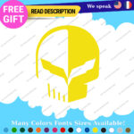 Fits Corvette Stickers Decals Vinyl Racing C7 C8 Stingray Z07 Jake Skull Sport 2 - Image 9