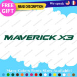 Fits Maverick X3 Large Decal Sticker Vinyl Can-Am Outlander BRP Spyder Ryker ATV - Image 13