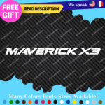 Fits Maverick X3 Large Decal Sticker Vinyl Can-Am Outlander BRP Spyder Ryker ATV - Image 15
