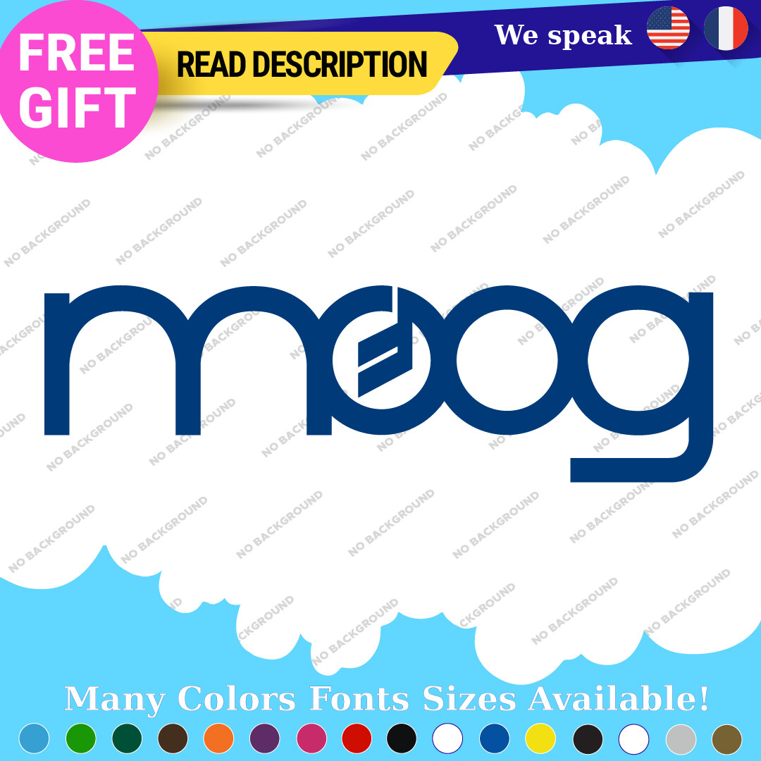 Fits Moog Mixer Audio Decals Stickers Vinyl Digital Synthesizer Analog Vintage - Image 13