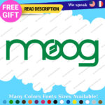 Fits Moog Mixer Audio Decals Stickers Vinyl Digital Synthesizer Analog Vintage - Image 18