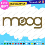 Fits Moog Mixer Audio Decals Stickers Vinyl Digital Synthesizer Analog Vintage - Image 23