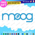 Fits Moog Mixer Audio Decals Stickers Vinyl Digital Synthesizer Analog Vintage - Image 25