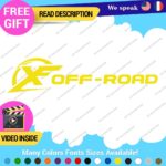 Fits X Off  Road 4x4 Decals Stickers Vinyl offroad Bed Side Truck F150 Ram - Image 6