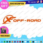 Fits X Off  Road 4x4 Decals Stickers Vinyl offroad Bed Side Truck F150 Ram - Image 8