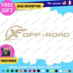 Fits X Off  Road 4x4 Decals Stickers Vinyl offroad Bed Side Truck F150 Ram - Image 41