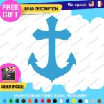 Christian Anchor Cross Decal Sticker Vinyl God Jesus Bless Bible Love Peace Lord - Image 14