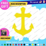 Christian Anchor Cross Decal Sticker Vinyl God Jesus Bless Bible Love Peace Lord - Image 20