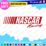 Fits Nascar Racing Decal Stickers Vinyl Truck Race Car Diecast  Cup Series Retro