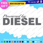 Diesel Powered Decals Stickers Vinyl Fuel Gas Truck Only Inside Turbo JDM Tank - Image 11