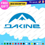 Fits Dakine Decals Stickers Vinyl Snowboard Ski Bike Surfboard Hawai Pad Surfing
