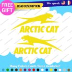 Fits Arctic Cat Jumping Over Left and Right Set Vinyl Decals Stickers Snowmobile - Image 4