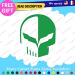 Fits Corvette Decals Stickers Vinyl Racing C7 C8 Stingray Z07 Jake Skull Sport - Image 20