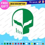 Fits Corvette Decals Stickers Vinyl Racing C7 C8 Stingray Z07 Jake Skull Sport - Image 21