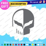 Fits Corvette Decals Stickers Vinyl Racing C7 C8 Stingray Z07 Jake Skull Sport - Image 25