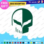 Fits Corvette Decals Stickers Vinyl Racing C7 C8 Stingray Z07 Jake Skull Sport - Image 4