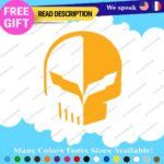 Fits Corvette Decals Stickers Vinyl Racing C7 C8 Stingray Z07 Jake Skull Sport - Image 5