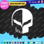 Fits Corvette Decals Stickers Vinyl Racing C7 C8 Stingray Z07 Jake Skull Sport - Image 6