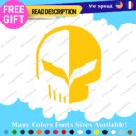 Fits Corvette Decals Stickers Vinyl Racing C7 C8 Stingray Z07 Jake Skull Sport - Image 7