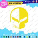 Fits Corvette Decals Stickers Vinyl Racing C7 C8 Stingray Z07 Jake Skull Sport - Image 8