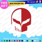 Fits Corvette Decals Stickers Vinyl Racing C7 C8 Stingray Z07 Jake Skull Sport - Image 10