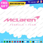 Fits Orange McLaren Decals Stickers Vinyl Mc Automotive F1 Brake Laren Wheels - Image 11