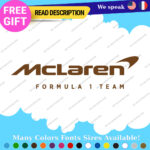 Fits Orange McLaren Decals Stickers Vinyl Mc Automotive F1 Brake Laren Wheels - Image 24